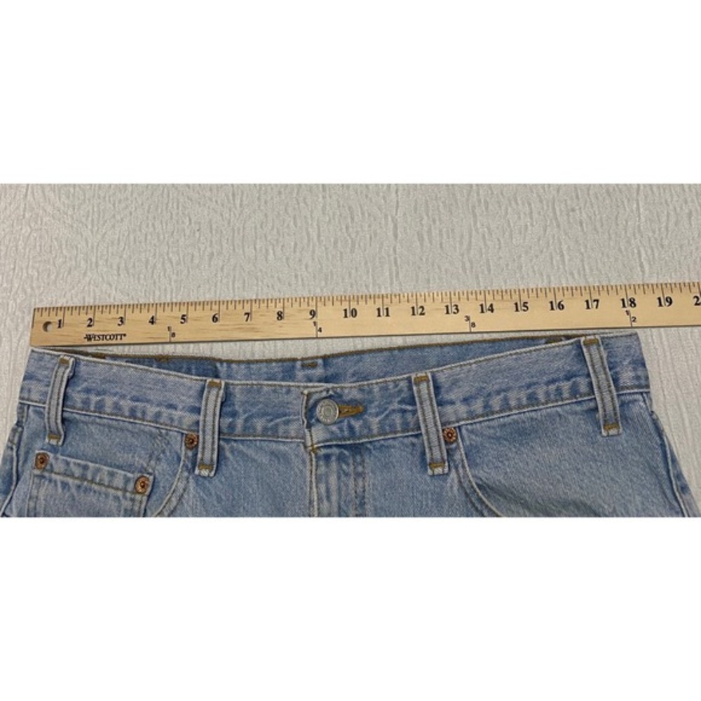 Vintage‎ Y2K Levis 550 Relaxed Fit Jeans Mens 36×30 Light Wash Denim Pants - Picture 7 of 10